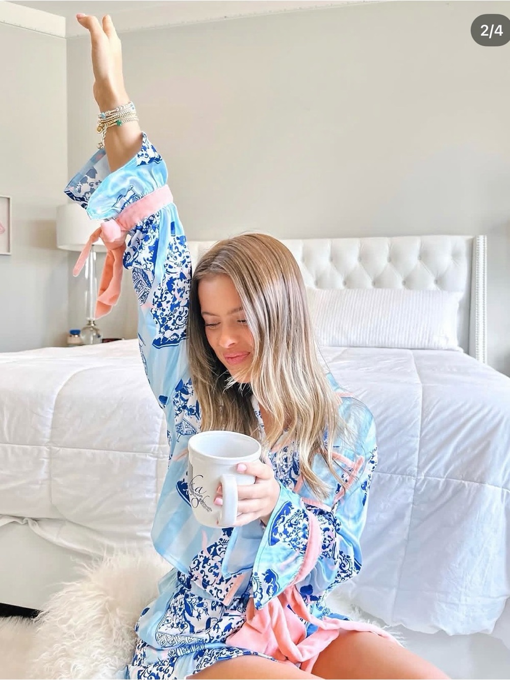 Oak Lane pajama set- xs/s, like new